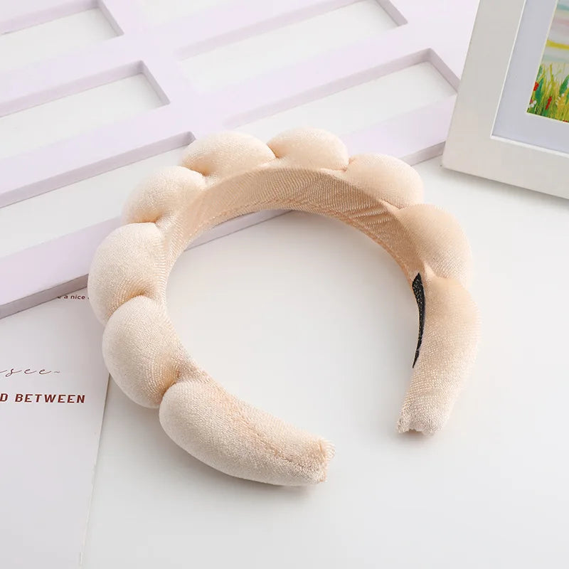Puffy Spa Sponge Headband