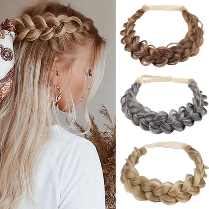 Adjustable Braided Hair Headband