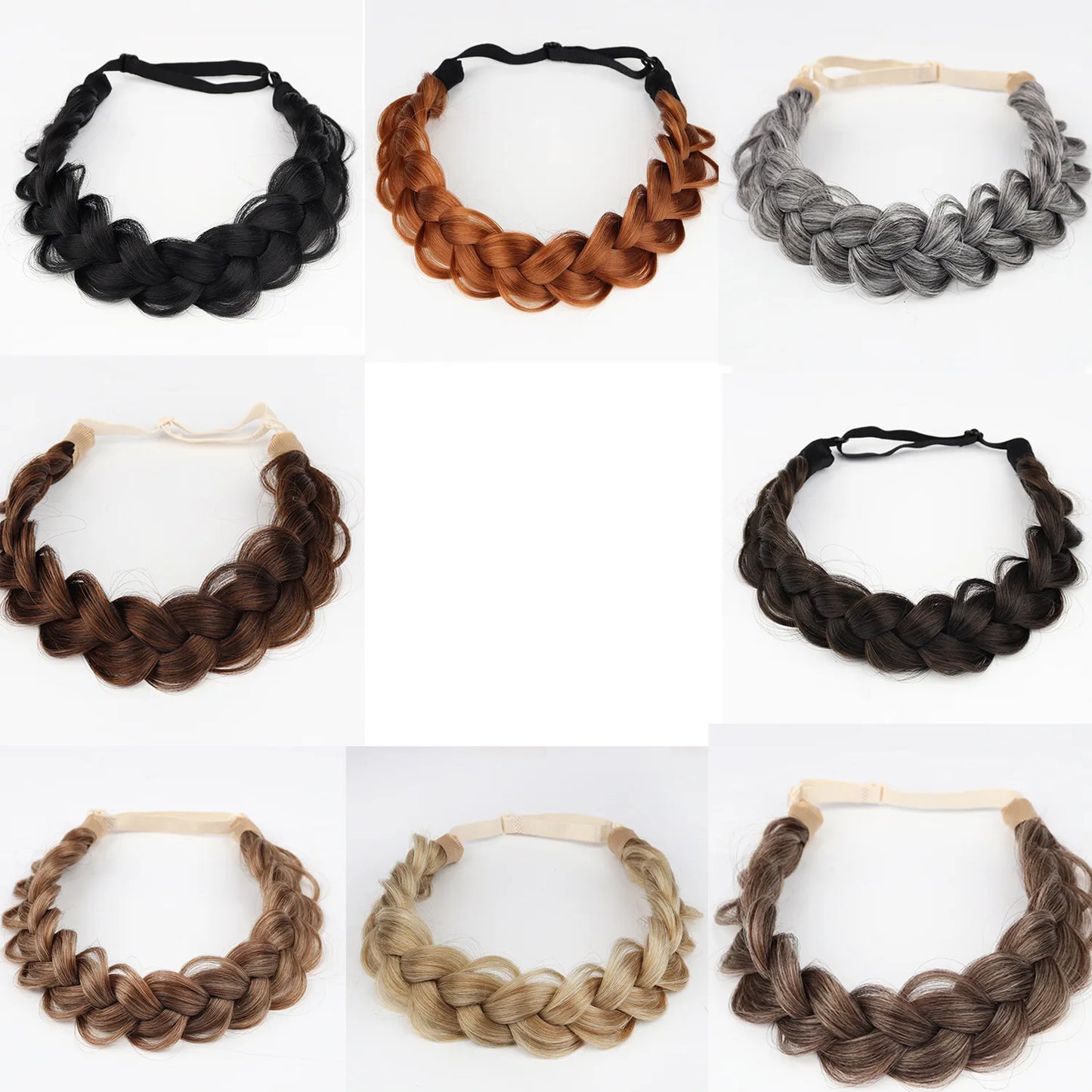 Adjustable Braided Hair Headband