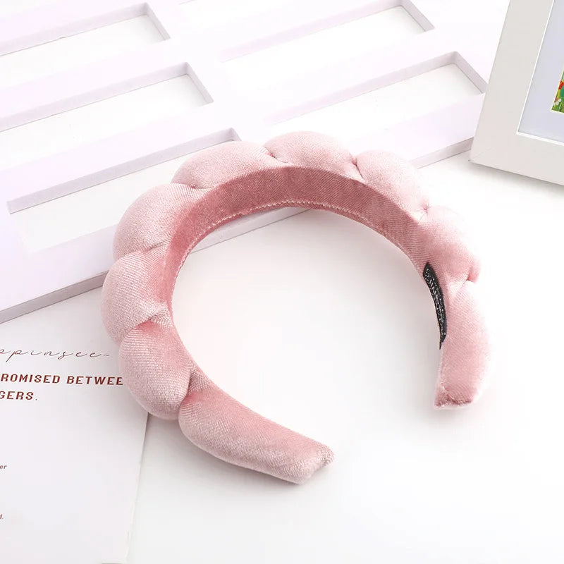 Puffy Spa Sponge Headband