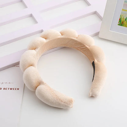 Puffy Spa Sponge Headband