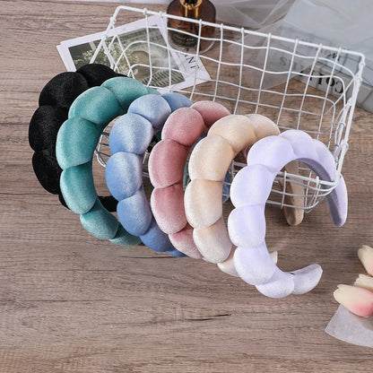 Puffy Spa Sponge Headband