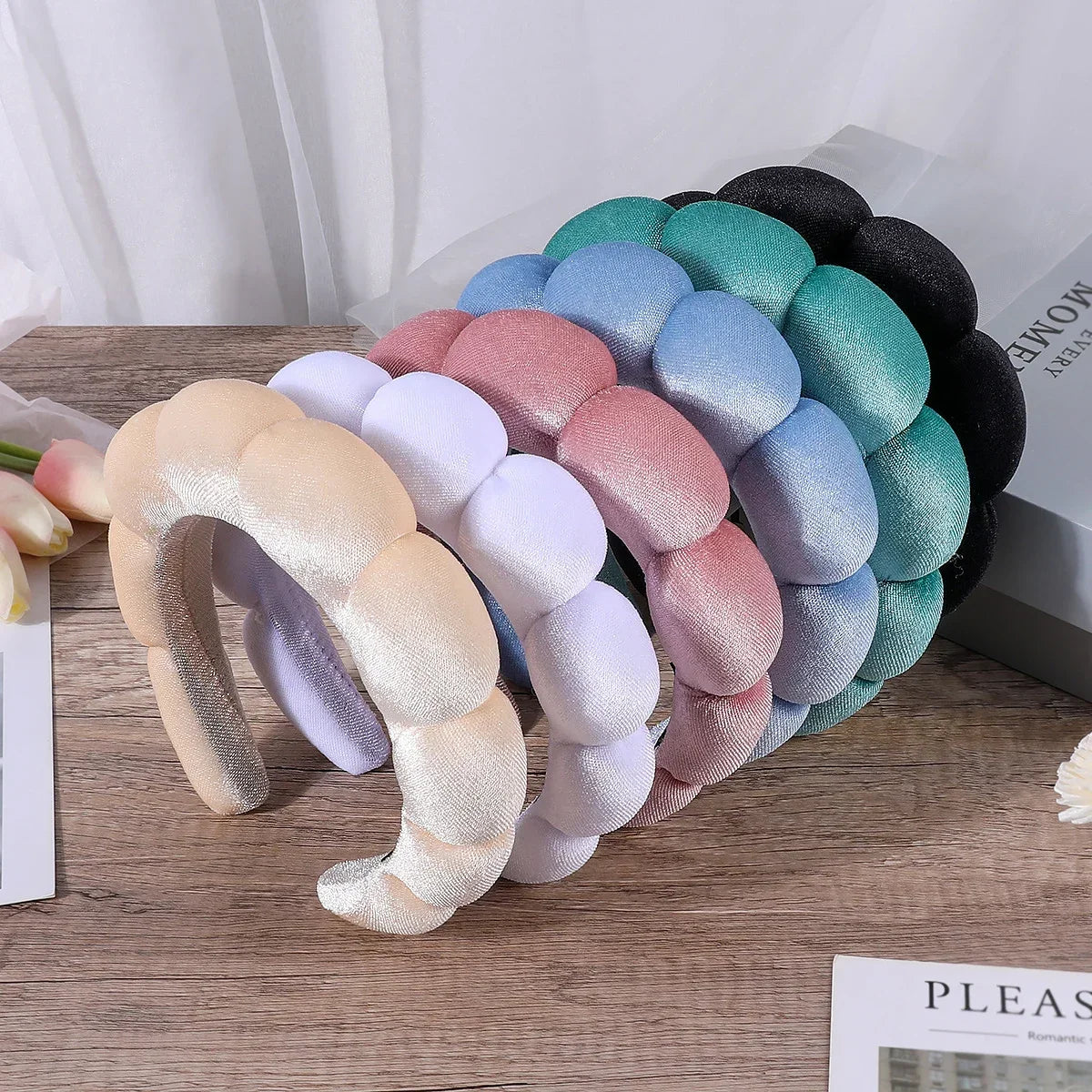Puffy Spa Sponge Headband
