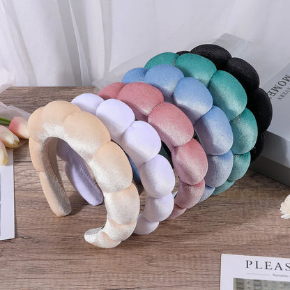Puffy Spa Sponge Headband