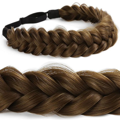Adjustable Braided Hair Headband