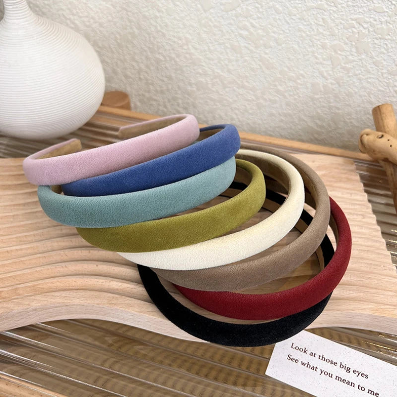 Retro Velvet Thin Headband
