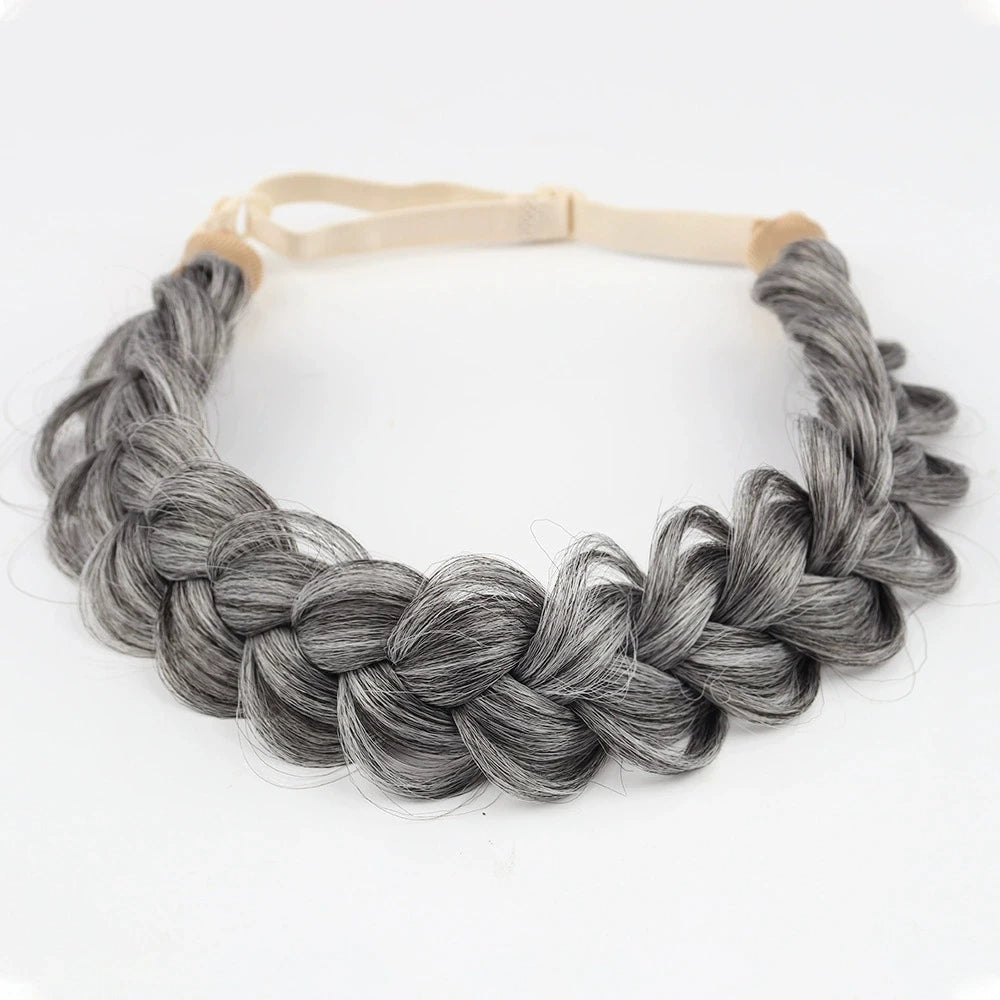 Adjustable Braided Hair Headband