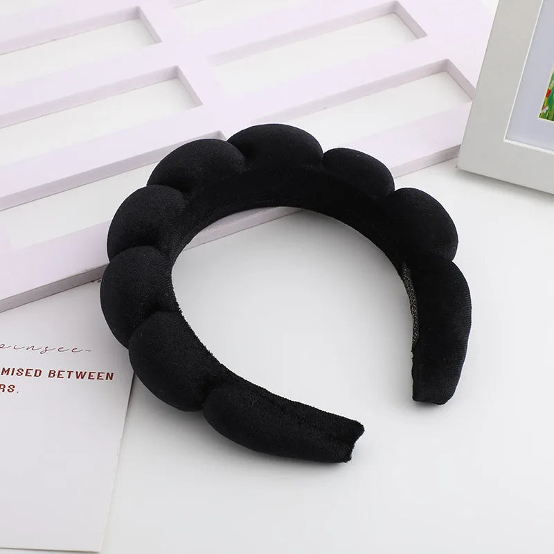 Puffy Spa Sponge Headband