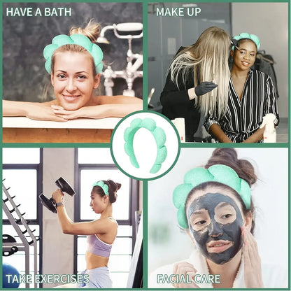 Puffy Spa Sponge Headband