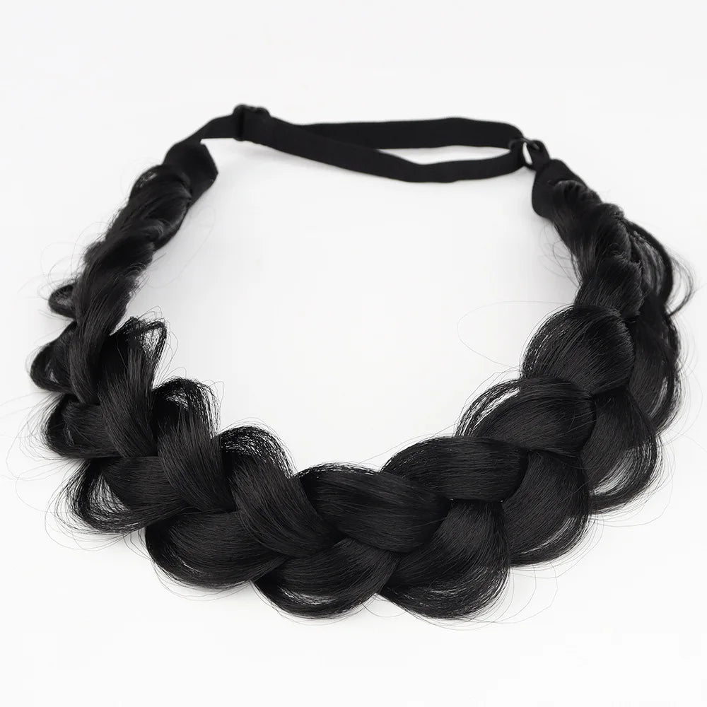 Adjustable Braided Hair Headband