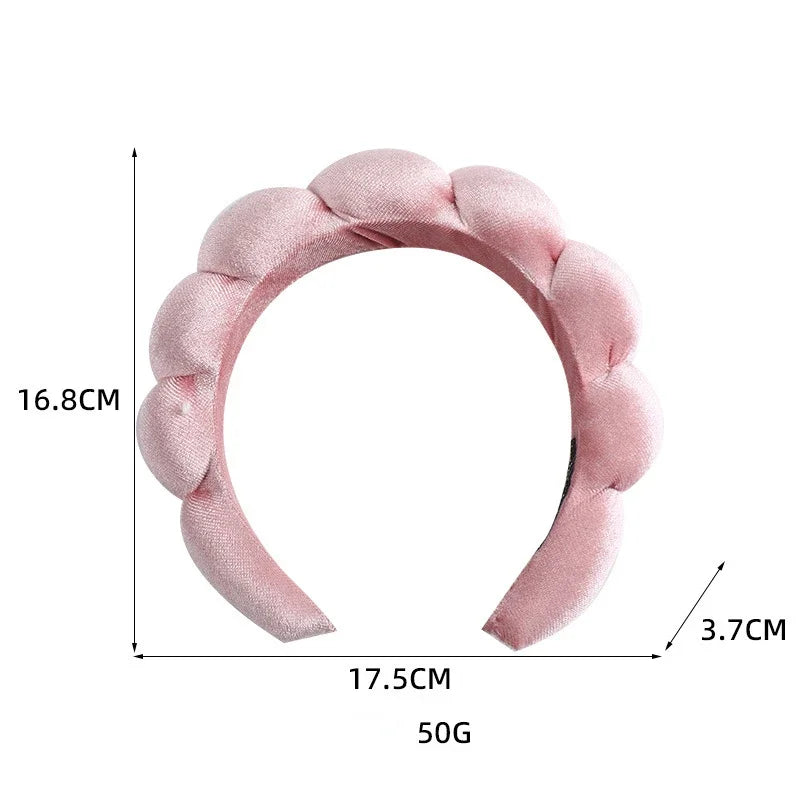 Puffy Spa Sponge Headband