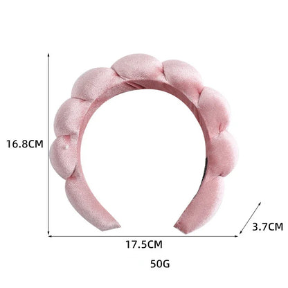 Puffy Spa Sponge Headband